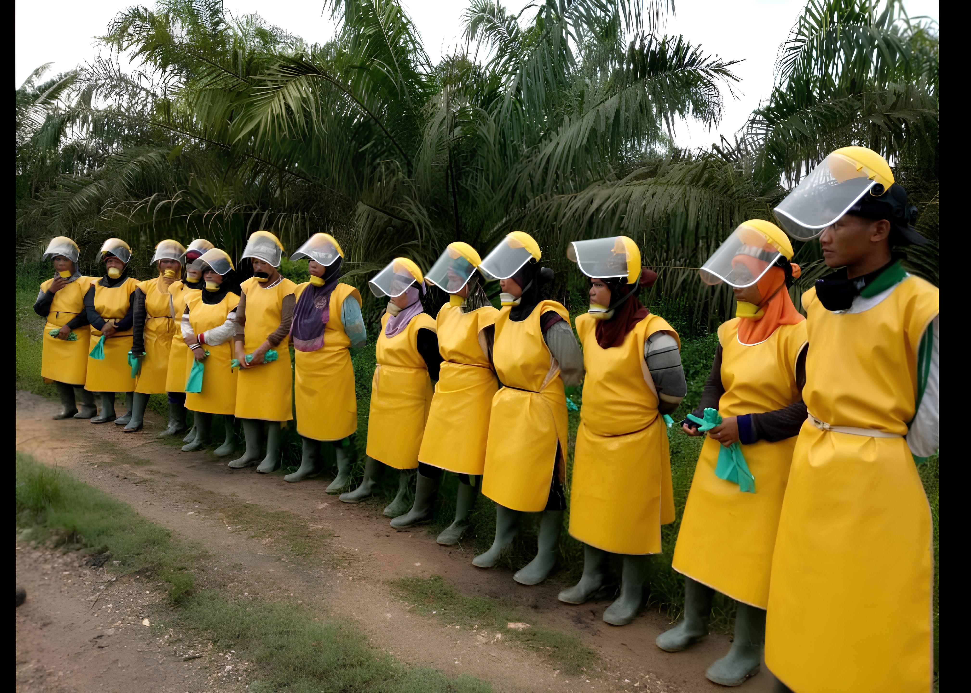 Pemeliharaan chemist dengan Bahan Kimia